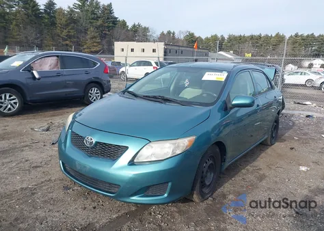 2009 Toyota Corolla Le из США, поврежденный, VIN 2T1BU40E79C142638